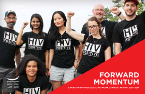 Canadian HIV/AIDS Legal Network Annual Report 2013-14