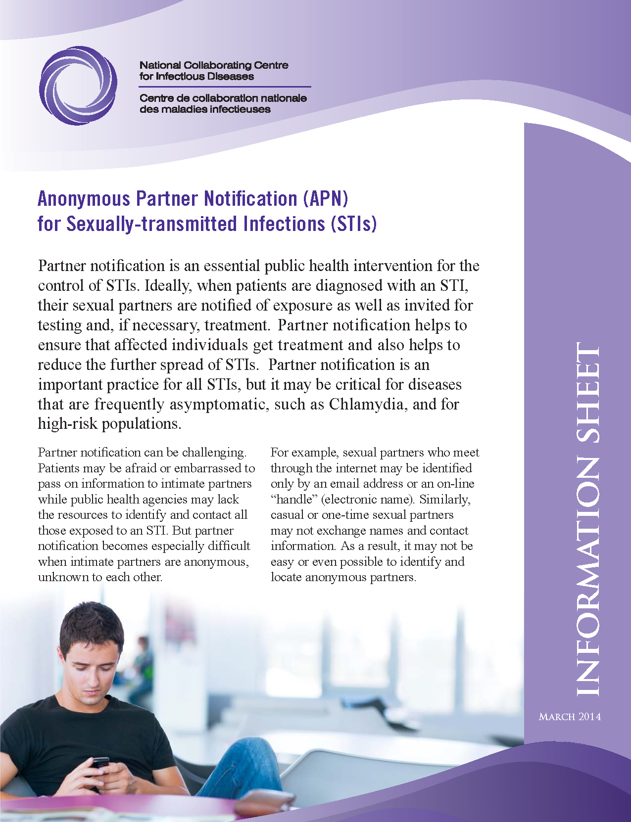 Anonymous Partner Notification for Sexually-transmitted Infections: Information Sheet