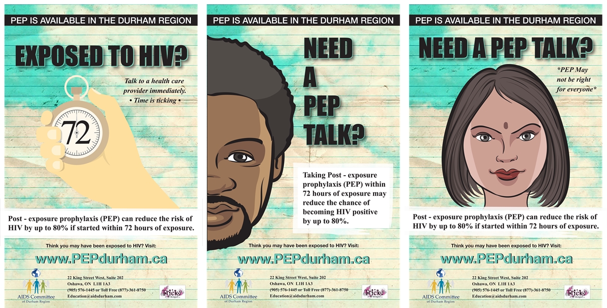 PEP in Durham Campaign posters