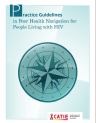 Practice guidelines in peer health navigation for people living with HIV